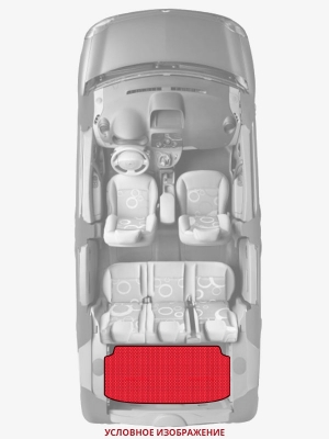 ЭВА коврики «Queen Lux» багажник для Ford Escort Mk6
